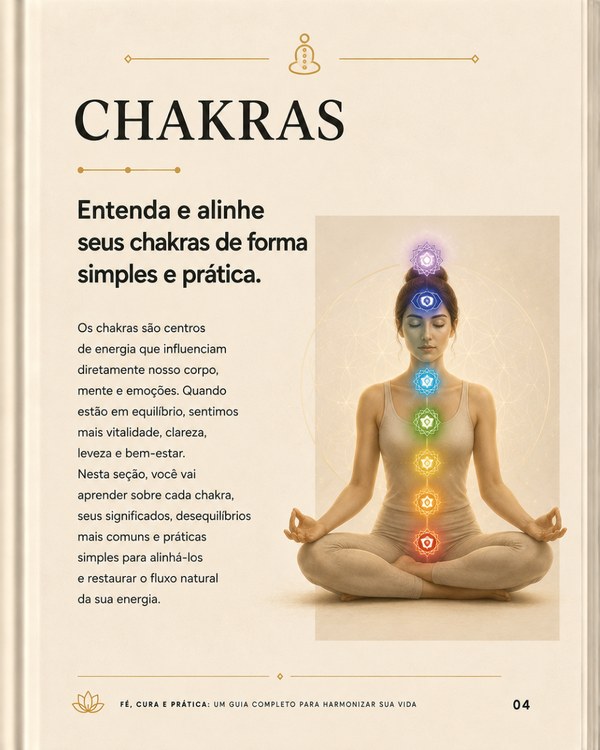 Página do guia sobre chakras